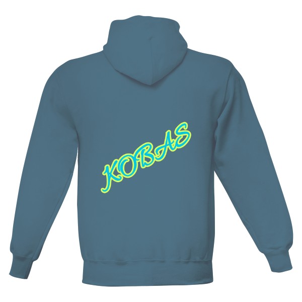 Pánská mikina s kapucí s potiskem Kobas FB